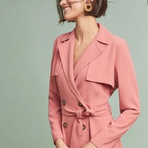 Harlyn Anthro Petal Trench Coat